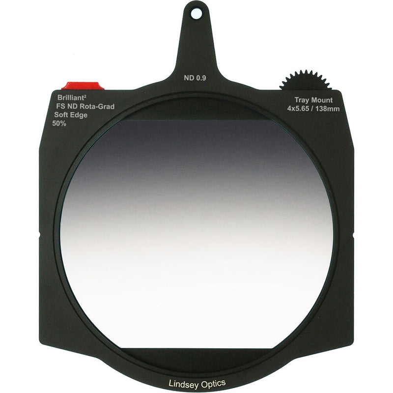 Lindsey Optics Rota-Grad FSND Graduated ND Soft Edge Filter (4 x 5.65", 3-Stop)