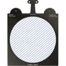 Lindsey Optics Brilliant&sup2; Rota-Streak Filter (6.6 x 6.6", Blue, 6mm Cylindrical Lens Spacing)