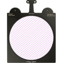 Lindsey Optics Brilliant&sup2; Rota-Streak Filter (6.6 x 6.6", Pink, 6mm Cylindrical Lens Spacing)