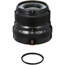 FUJIFILM XF 23mm f/2 R WR Lens with UV Filter Kit