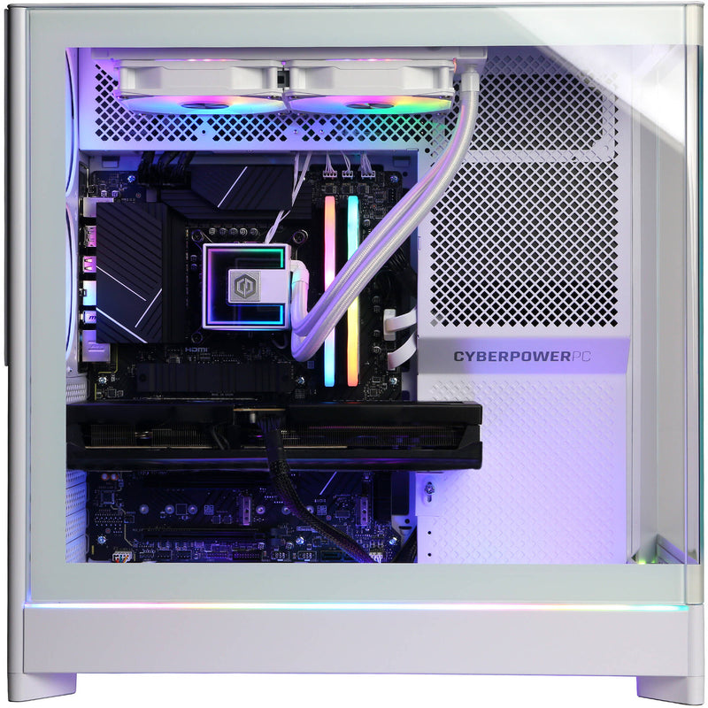 CyberPowerPC Gamer Supreme Liquid Cool Desktop Computer (White)