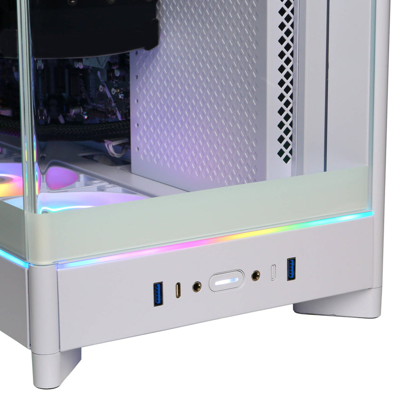 CyberPowerPC Gamer Supreme Liquid Cool Desktop Computer (White)