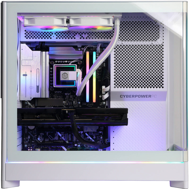 CyberPowerPC Gamer Supreme Liquid Cool Desktop Computer (White)