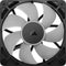 CORSAIR RS120 ARGB 120mm PWM Fan (Black, 3-Pack)