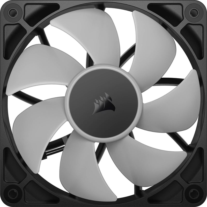 CORSAIR RS120 ARGB 120mm PWM Fan (Black, 3-Pack)