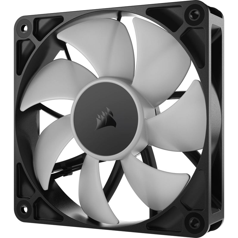 CORSAIR RS120 ARGB 120mm PWM Fan (Black, 3-Pack)