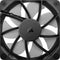 CORSAIR RS120 ARGB 120mm PWM Fan (Black, 3-Pack)
