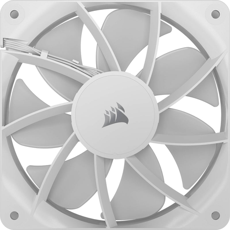 CORSAIR RS120 ARGB 120mm PWM Fan (White, 3-Pack)