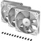 CORSAIR RS120 ARGB 120mm PWM Fan (White, 3-Pack)