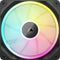 CORSAIR iCUE LINK LX120 RGB 120mm PWM Fan (Black)