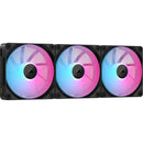 CORSAIR iCUE LINK LX120 RGB Triple 120mm PWM Fan Starter Kit (Black)
