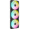 CORSAIR iCUE LINK LX120 RGB Triple 120mm PWM Fan Starter Kit (Black)
