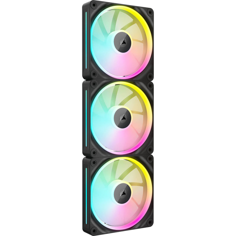 CORSAIR iCUE LINK LX120 RGB Triple 120mm PWM Fan Starter Kit (Black)