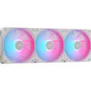 CORSAIR iCUE LINK LX120 RGB Triple 120mm PWM Fan Starter Kit (White)