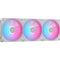 CORSAIR iCUE LINK LX120 RGB Triple 120mm PWM Fan Starter Kit (White)