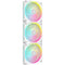 CORSAIR iCUE LINK LX120 RGB Triple 120mm PWM Fan Starter Kit (White)