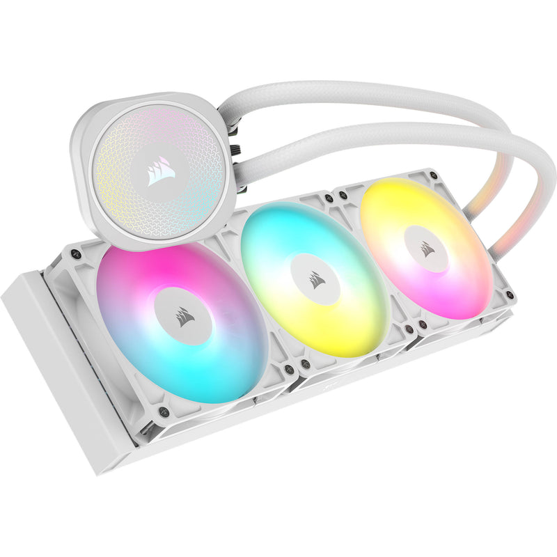 CORSAIR NAUTILUS RS ARGB 360mm AIO Liquid CPU Cooler (White)