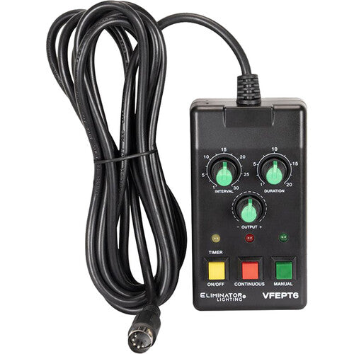 American DJ VFEPT6 Timer Remote for Mister Kool EP, VF1100 EP, and VF1300 EP Fog Machines