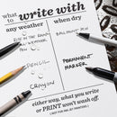 Rite in the Rain All-Weather Printer Paper (White, 8.5 x 11", 200 Sheets)