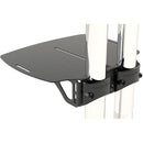 Premier Mounts Pole Mounted Shelf for Dual-Pole Carts and Stands