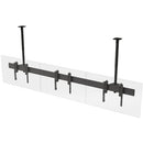 Premier Mounts SYM3X1C 3x1 Ceiling Mounted Symmetry Menu Board Video Wall Mount for up to 55" Displays