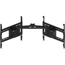 Premier Mounts Ultra Tilt Dual Swivel Ceiling Display Mount for 75" Displays