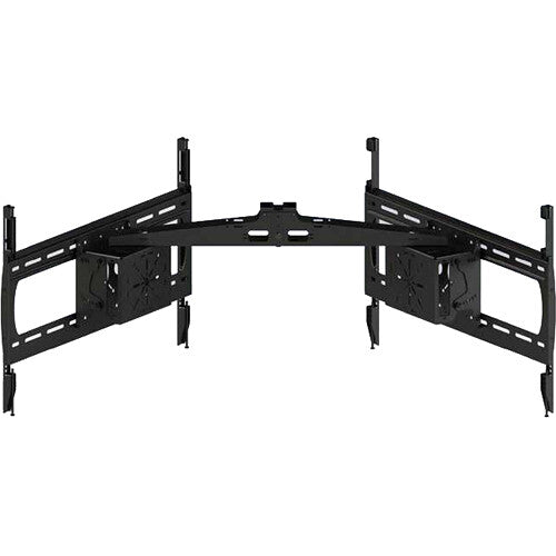 Premier Mounts Ultra Tilt Dual Swivel Ceiling Display Mount for 75" Displays