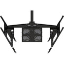 Premier Mounts Ultra Tilt Dual Swivel Portrait Ceiling Display Mount for 75" Displays