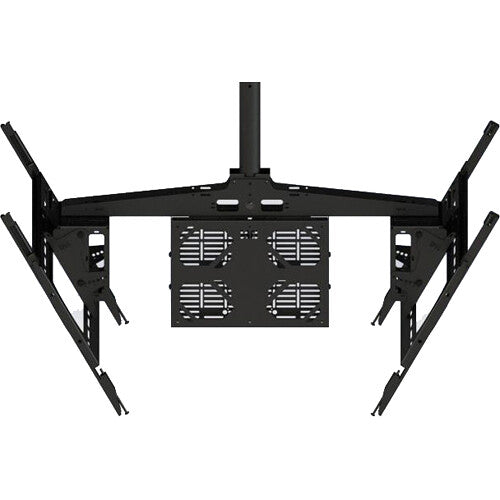 Premier Mounts Ultra Tilt Dual Swivel Portrait Ceiling Display Mount for 75" Displays