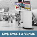 Premier Mounts Ultra Tilt Single Swivel Ceiling Mount for up to 75" Displays
