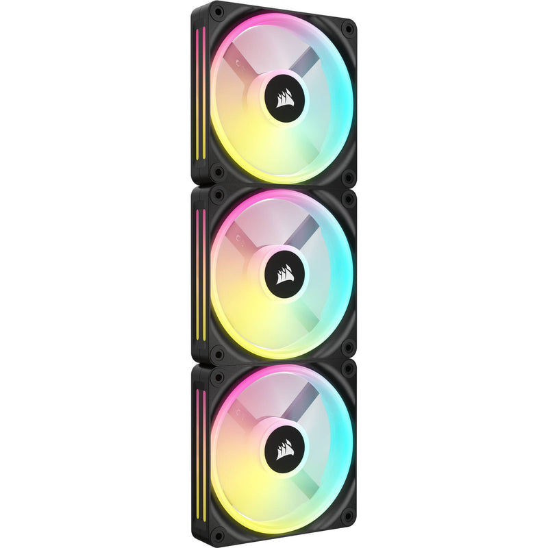 CORSAIR iCUE LINK QX120 RGB Triple 120mm PWN Fan Starter Kit (Black)