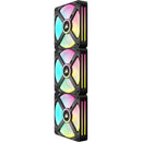 CORSAIR iCUE LINK QX120 RGB Triple 120mm PWN Fan Starter Kit (Black)