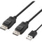 Belkin Modular DisplayPort Dual-Head Host Cable (6')