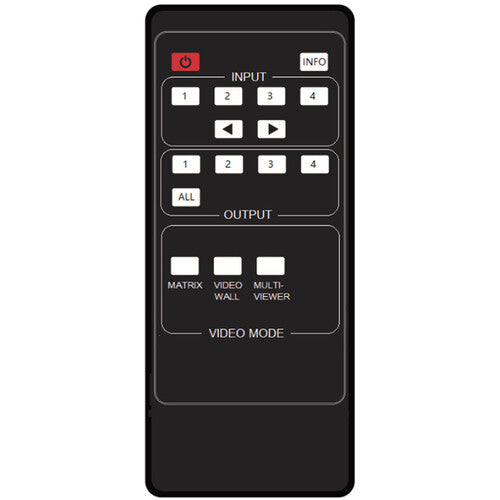 A-Neuvideo 4x4 UHD 4K60 HDR Multiviewer Seamless Video Switcher