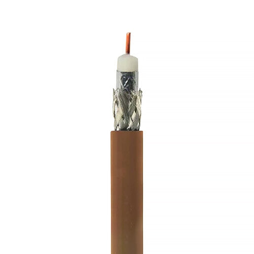 Belden 1694A RG6 Low Loss Serial Digital Coaxial Cable (1000', Brown)