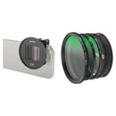 SmallRig 1.33x Anamorphic Lens for Mobile Phones (T-Mount) with 5-in-1 Attachable Filter Kit (67mm)