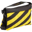 Impact Filled Saddle Sandbag (15 lb, Caution Striped, Set of 6)