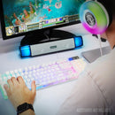 Enhance Theorem 3 12W Computer Soundbar Speaker (White)