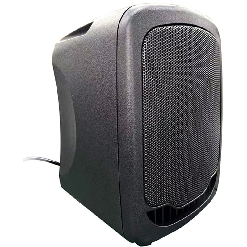 HamiltonBuhl VENU Mini PA System with Media Player, Bluetooth, and 2 Wireless Handheld Mics