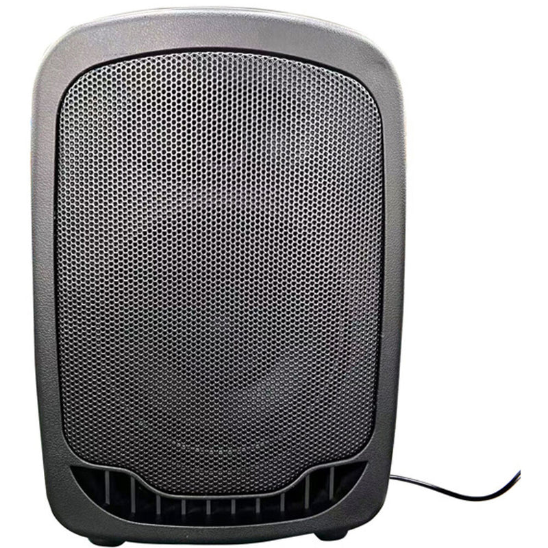 HamiltonBuhl VENU Mini PA System with Media Player, Bluetooth, and 2 Wireless Handheld Mics