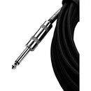 Gator Backline Series 1/4" Straight to 1/4" Right Angle Instrument Cable (Black, 20')