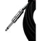 Gator Backline Series 1/4" Straight to 1/4" Right Angle Instrument Cable (Black, 20')