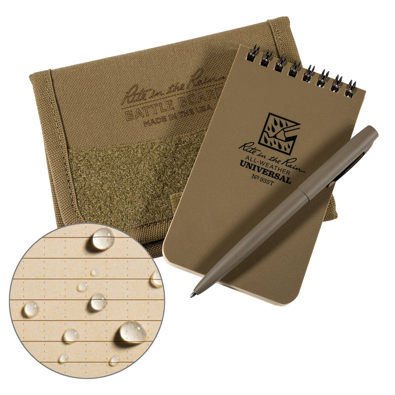 Rite in the Rain XXS Tri-Fold Kit (Tan)