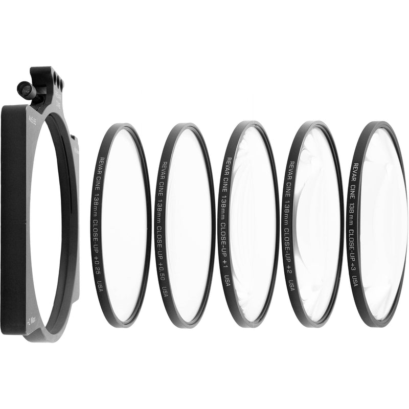 Revar Cine Close-Up 5-Diopter Set with Double 4 x 5.65" Tray and Case (138mm)