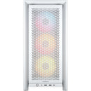 CORSAIR FRAME 4000D RS ARGB Mid-Tower E-ATX Desktop Case (White)