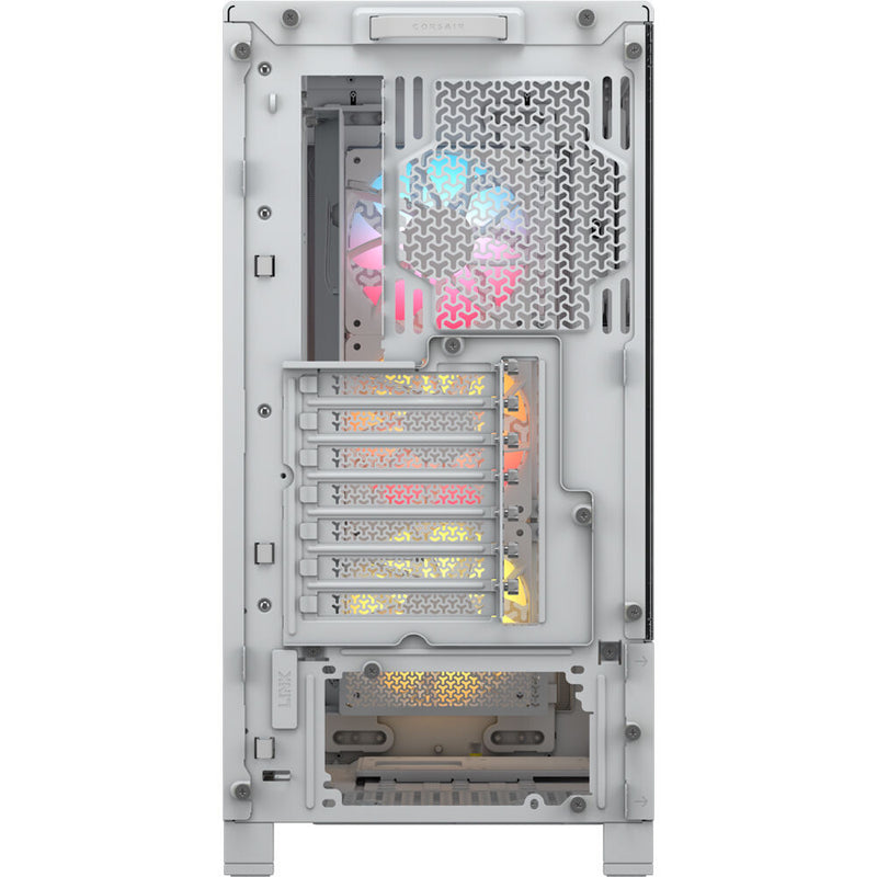 CORSAIR FRAME 4000D RS ARGB Mid-Tower E-ATX Desktop Case (White)