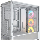 CORSAIR FRAME 4000D RS ARGB Mid-Tower E-ATX Desktop Case (White)