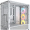 CORSAIR FRAME 4000D RS ARGB Mid-Tower E-ATX Desktop Case (White)
