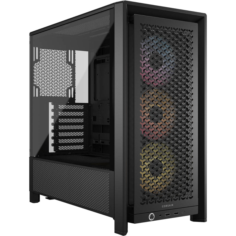 CORSAIR FRAME 4000D RS ARGB Mid-Tower E-ATX Desktop Case (Black)