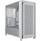 CORSAIR FRAME 4000D RS Mid-Tower E-ATX Desktop Case (White)